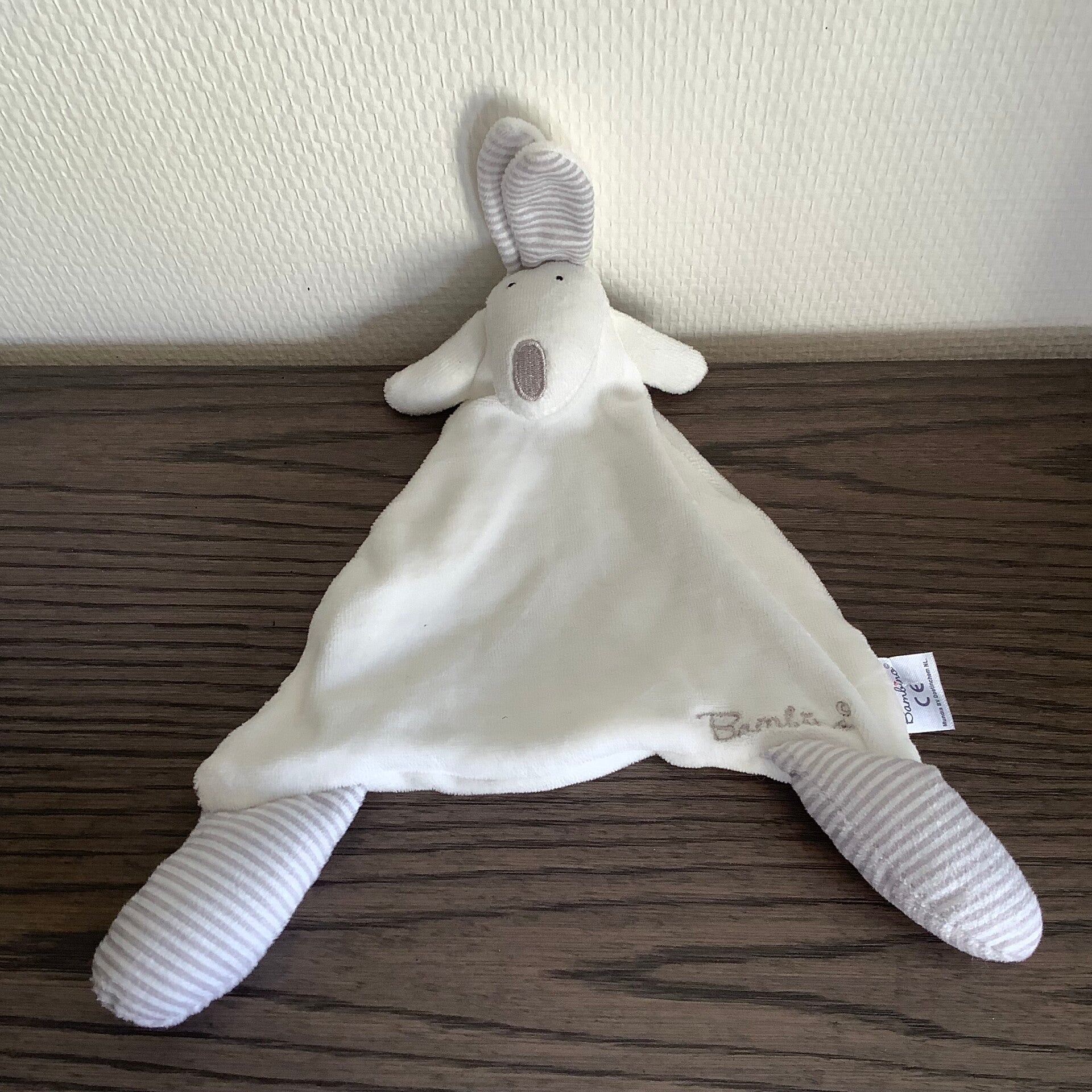 Bambino knisper konijn