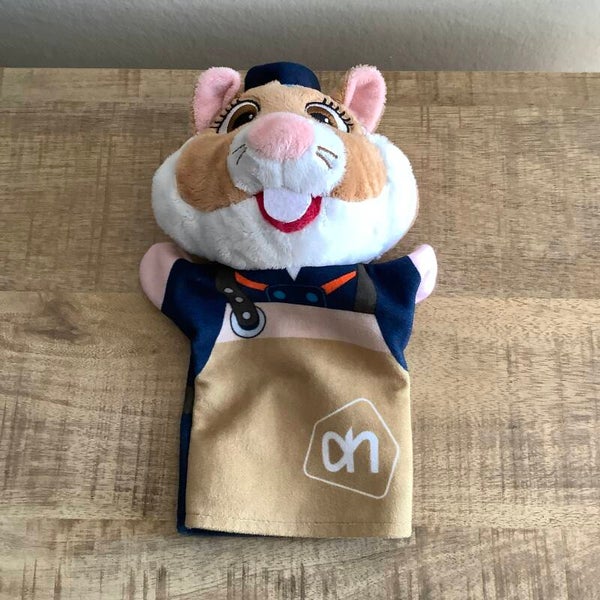 Albert Heijn hamster handpop
