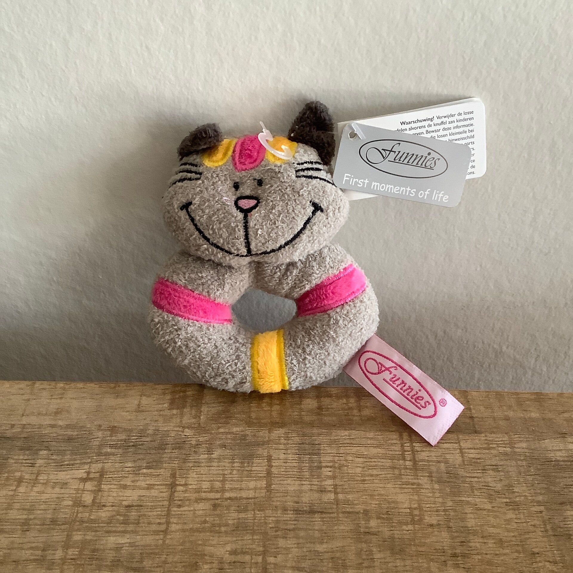 Funnies kat poes rammelaar