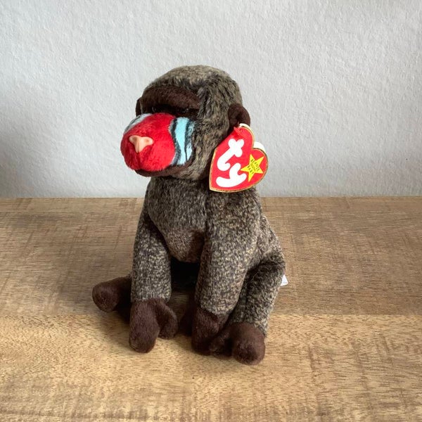 Ty beanie babies collection baviaan aap Cheeks