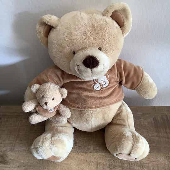 Nicotoy beer met klein beertje