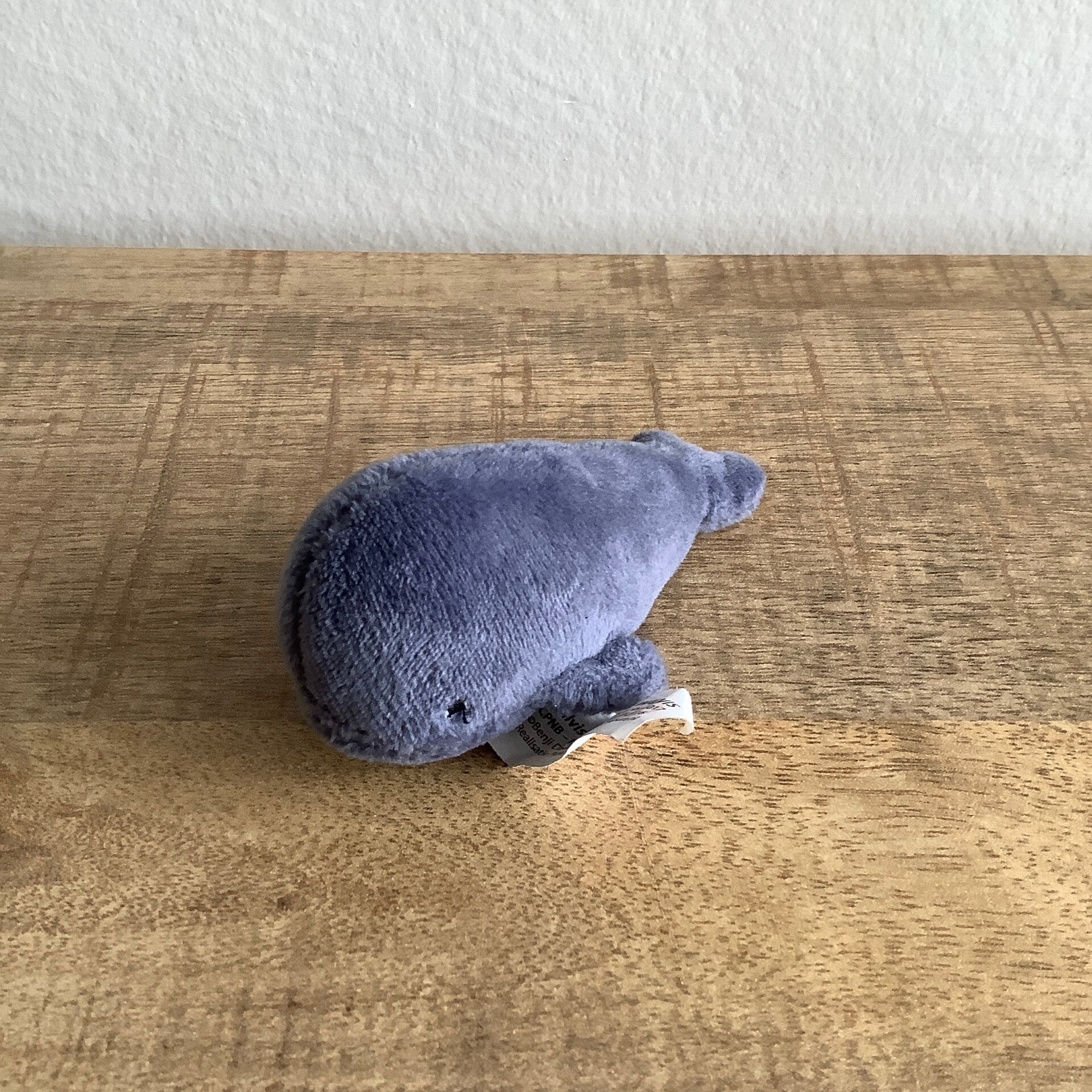 De kleine walvis vingerpop