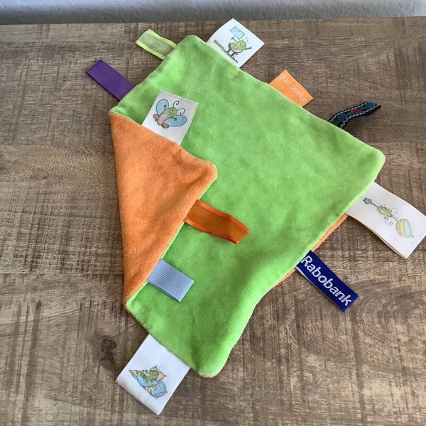 Rabobank label doekje knuffeldoekje