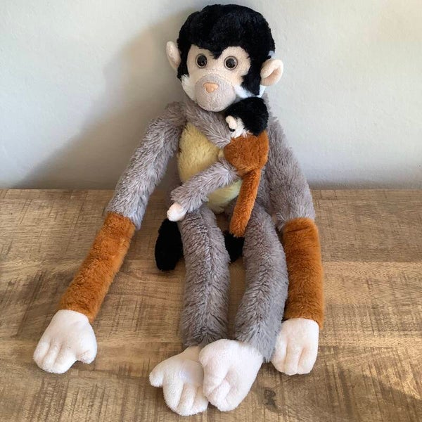 Ravensden aap met kleintje