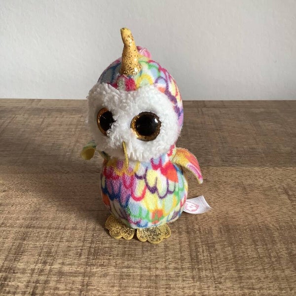 Ty beanie boo sleutelhanger uil