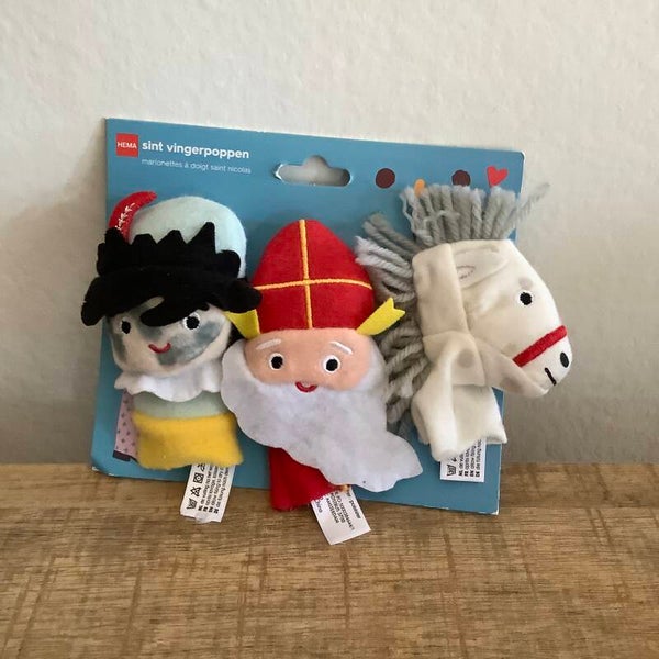 Hema sinterklaas piet ozosnel vingerpop