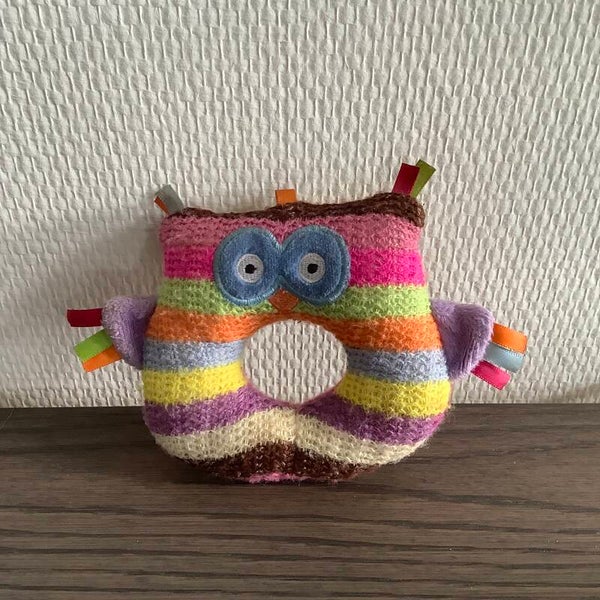 Jellycat uil rammelaar