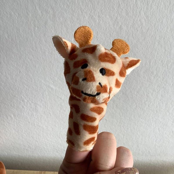Hema giraffe vingerpopje