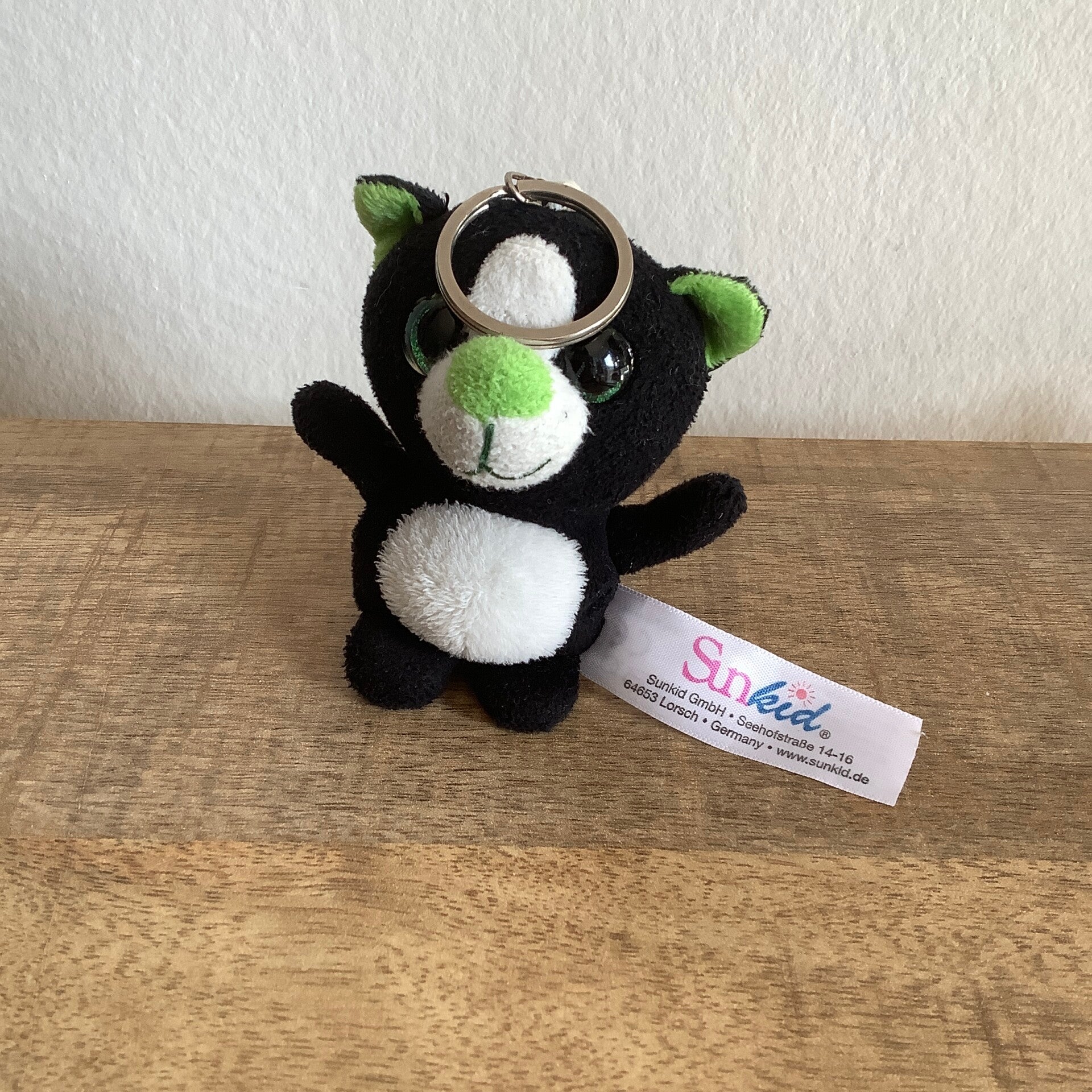 Sunkid kat poes sleutelhanger