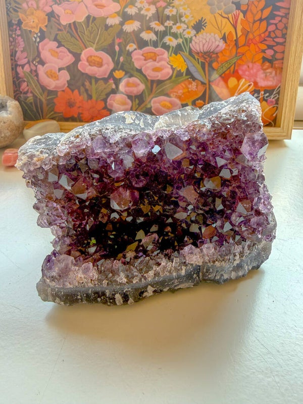 Amethist geode