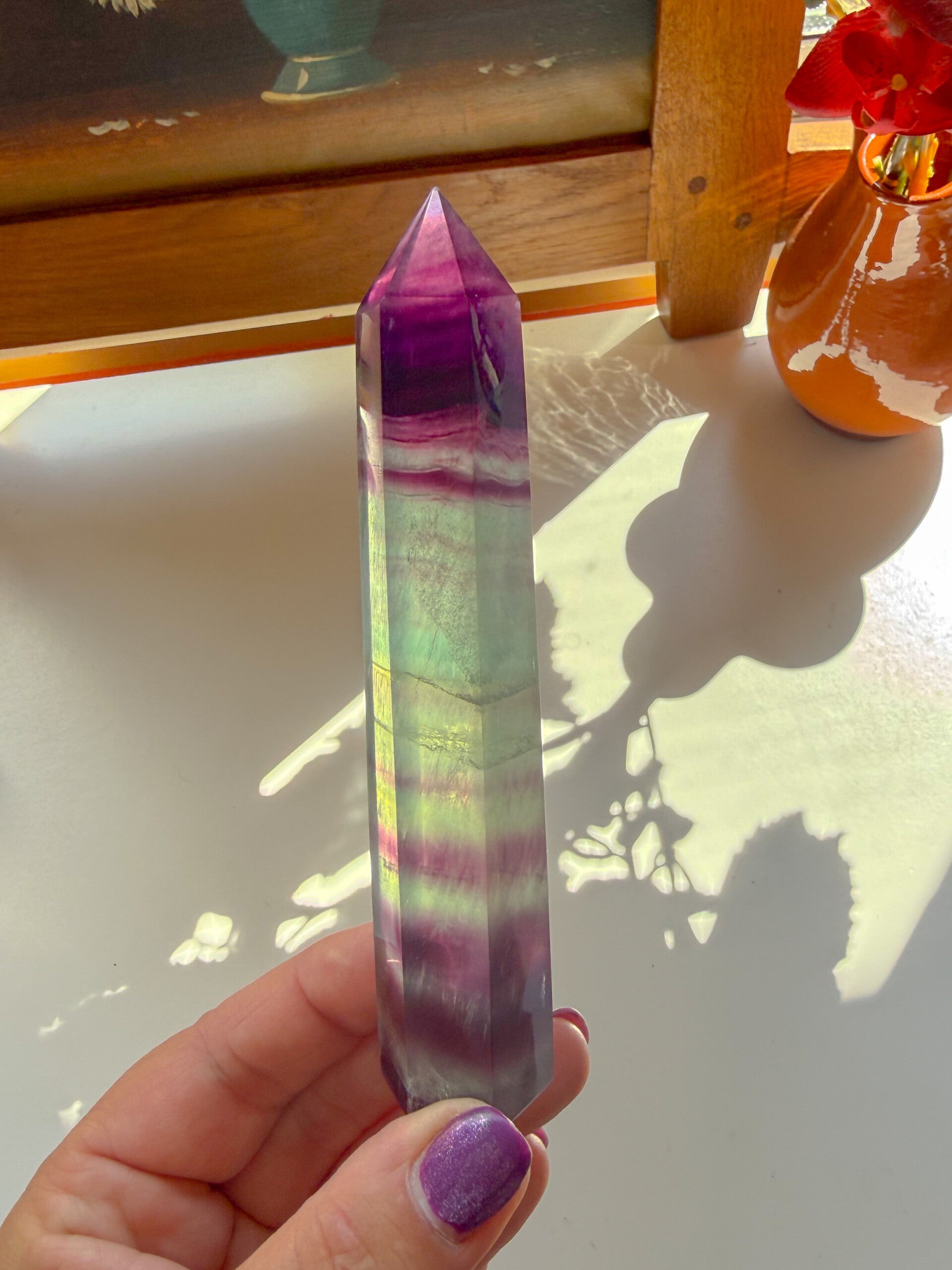 Regenboog Fluoriet toren