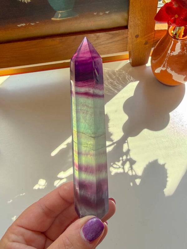 Regenboog Fluoriet toren