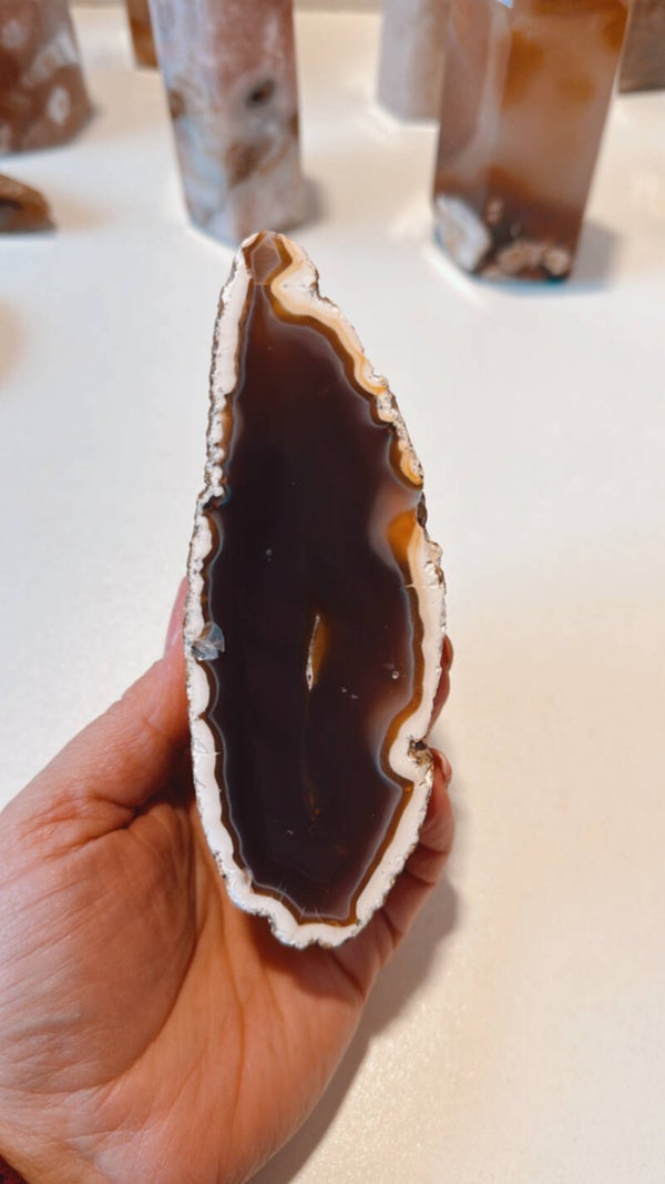 Gepolijste Agaat geode