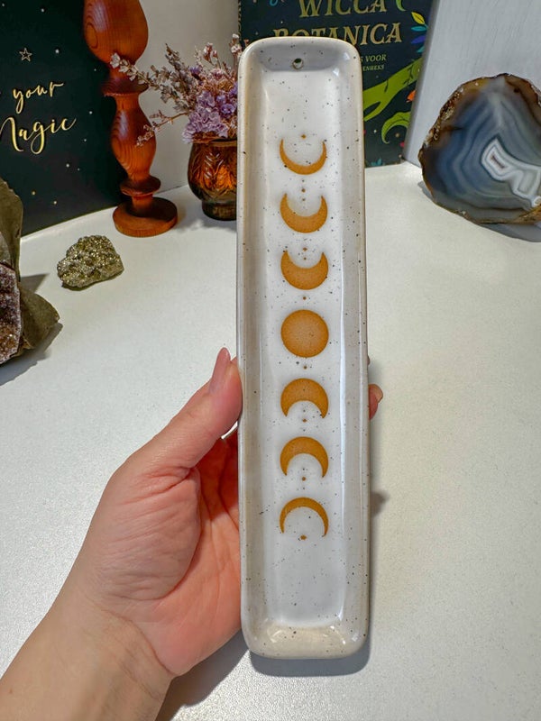 Maanfasen Wierookhouder