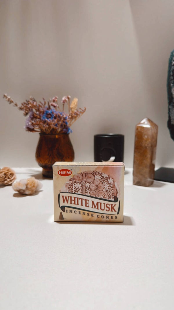 Hem White Musk Cones