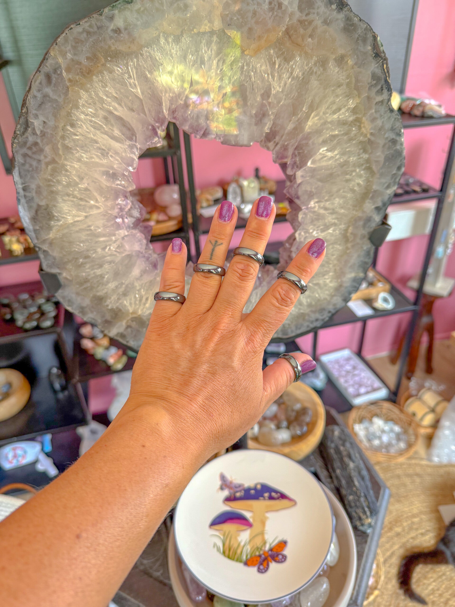 Hematiet ring