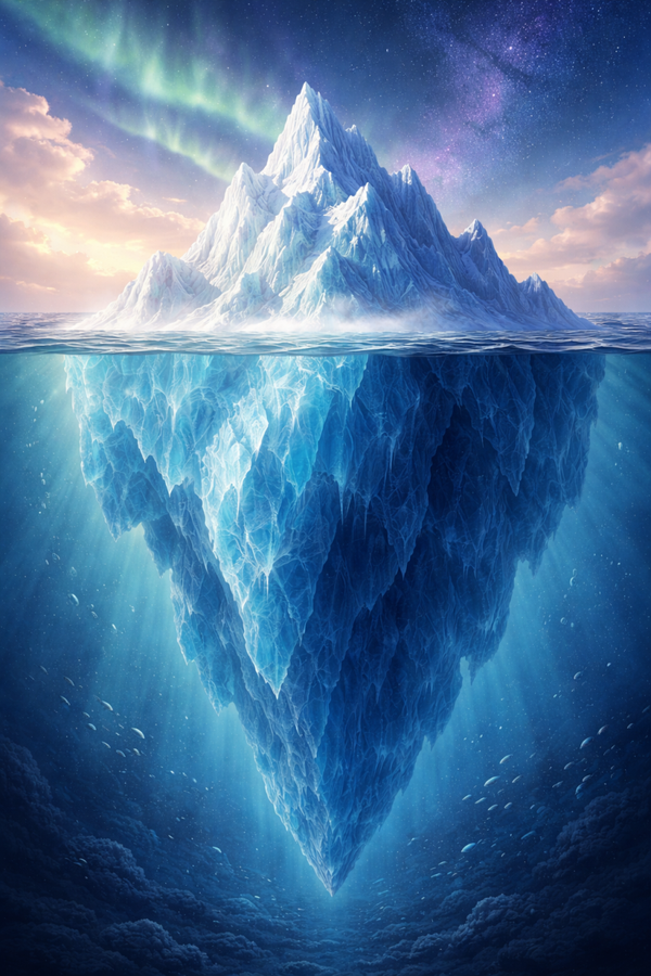 Le jeu de carte Tarot-Oracle Iceberg