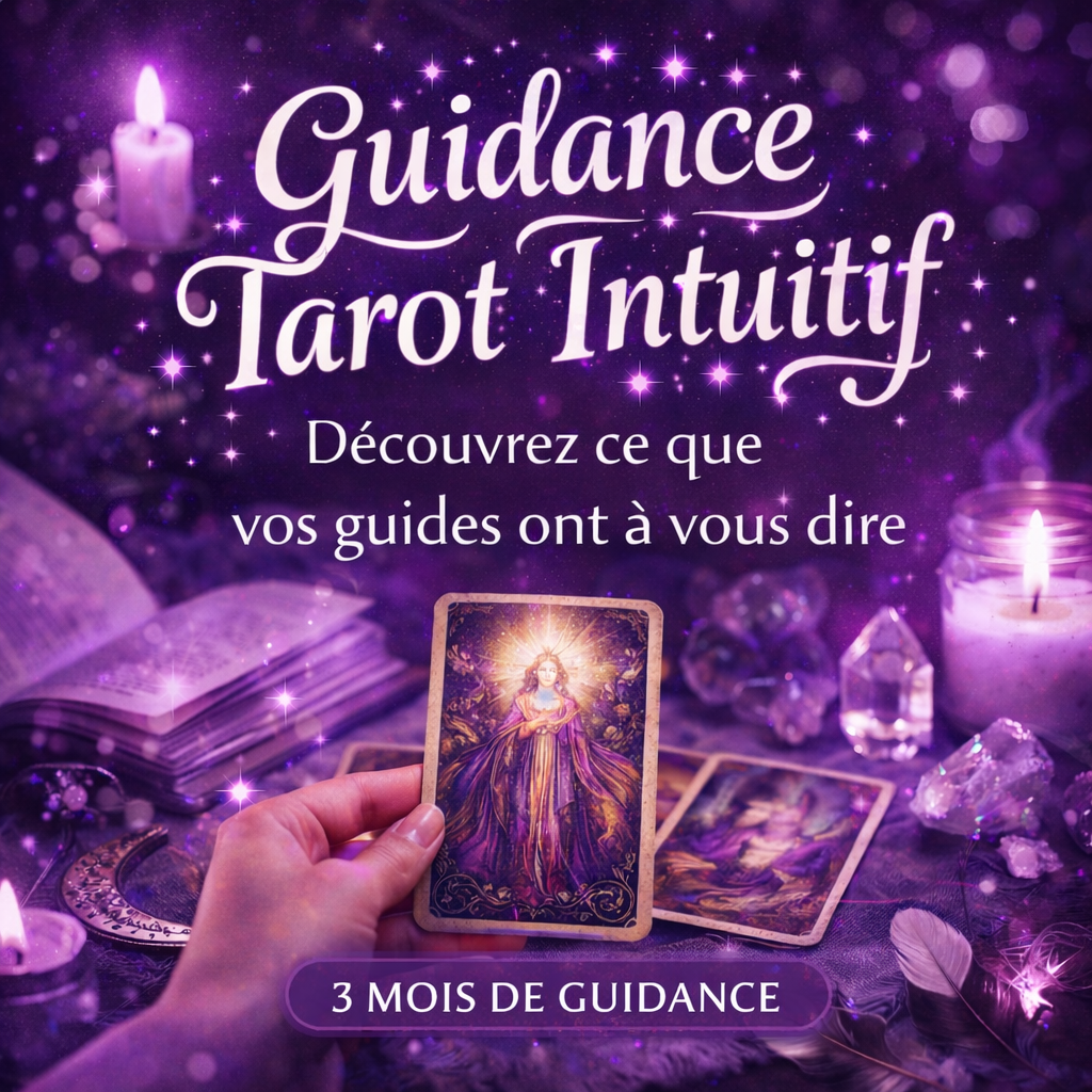 Tarot & guidance intuitive (Sur rendez-vous 3 formats)