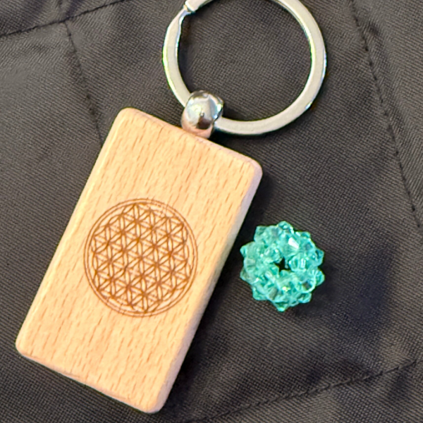 Porte-clé "Fleur de vie"
