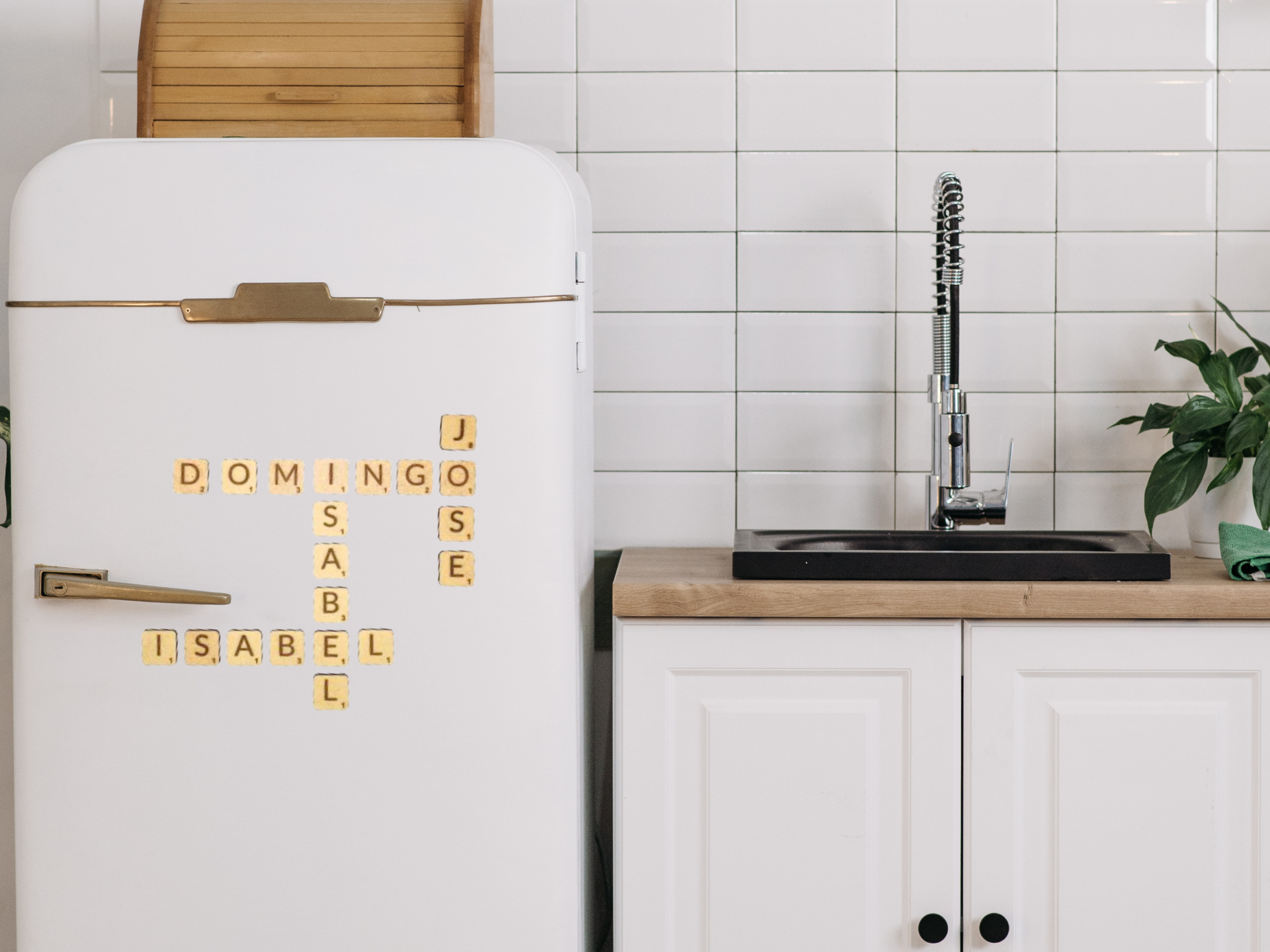 Letras Scrabble Nevera