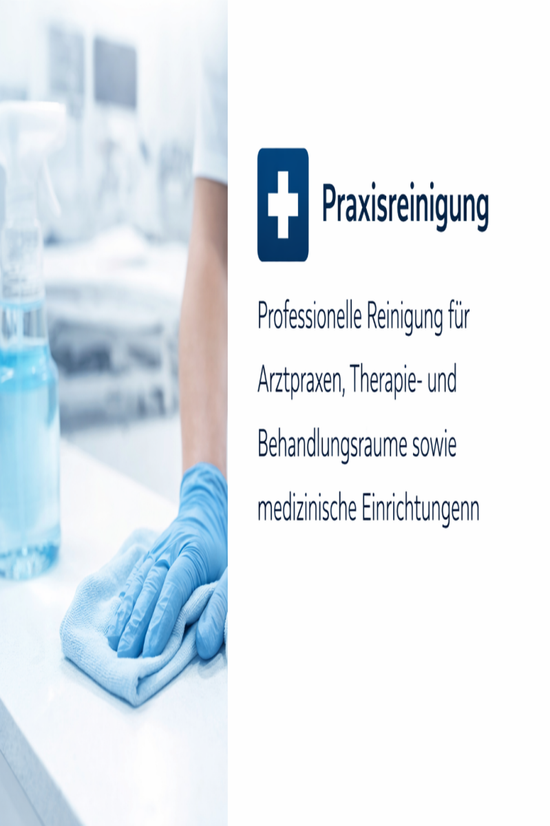 Praxisreinigung Uelzen – sauberer Behandlungsraum nach professioneller Unterhaltsreinigung