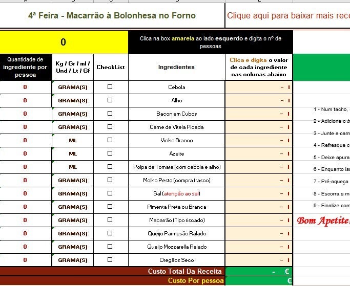 Macarrão á Bolonhesa