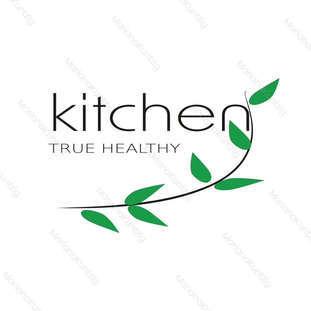 Logomarca Cozinha Saudável - Formato Editável - SVG
