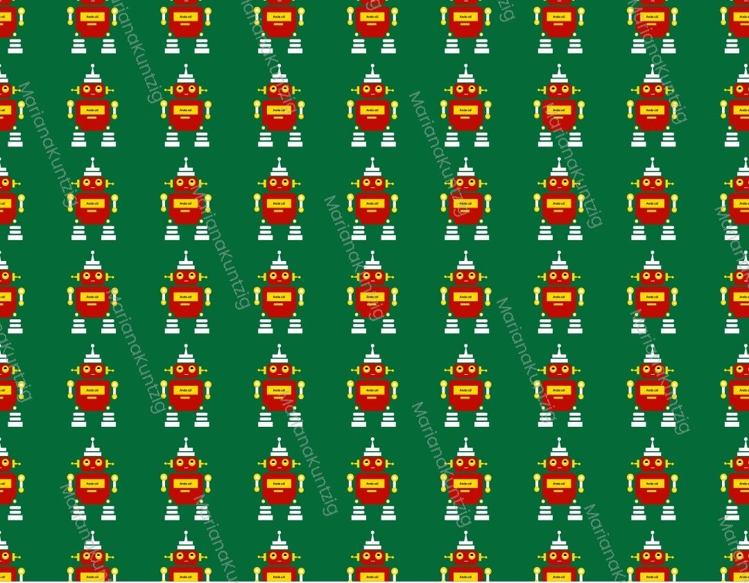 Padrão Anda cá! - Formato JPG