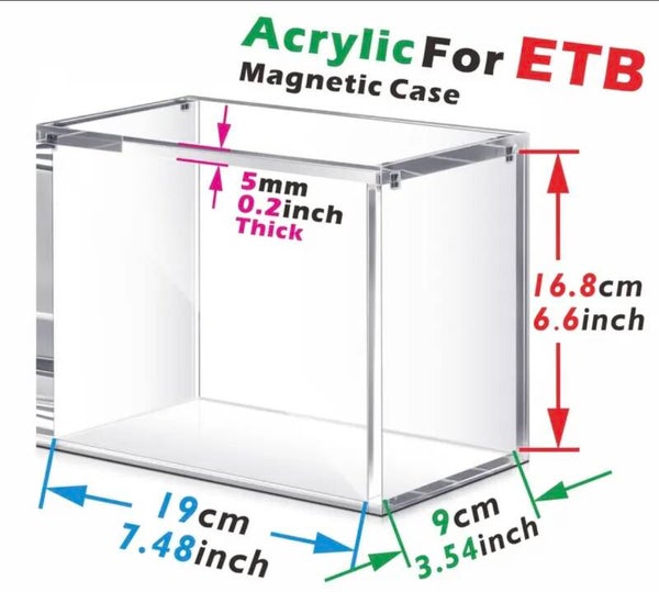 Acryl Case Magnetisch für TTB / ETB
