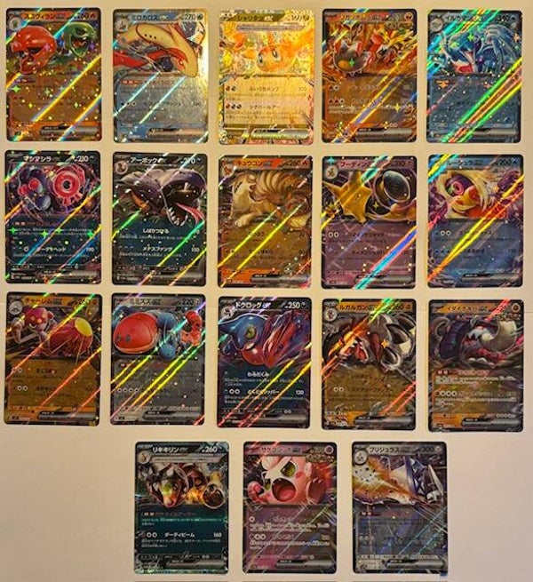Pokemon TCG verschiedene Sets | 18x ex Bundle Karten Set
