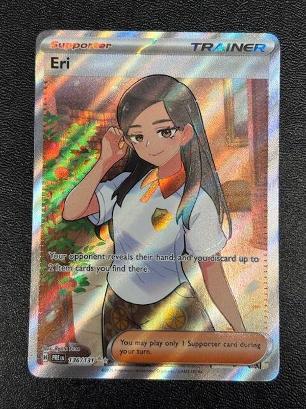 Pokemon TCG Prismatic Evolutions | Eri (Rioba) | PRE 136/131