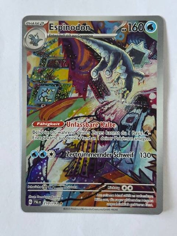 Pokemon TCG Entwicklungen in Paldea | Espinodon (Baxcalibur) | PAL 210/193