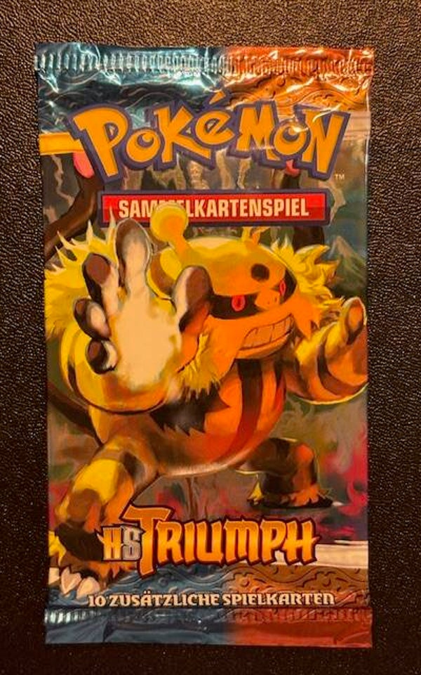 Pokemon TCG Heartgold&Soulsilver | HS Triumph Booster | Elevoltek Artwork