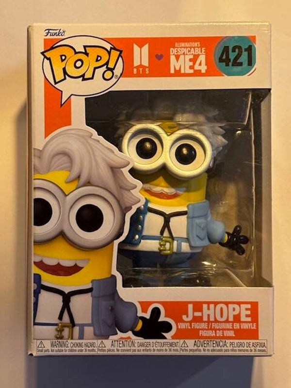 Minions Despicable Me 4 Funko POP! Figur | J-Hope