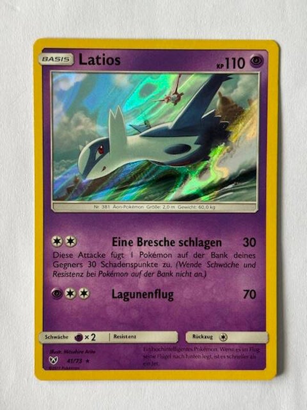 Pokemon TCG Schimmernde Legenden | Latios | SLG 41/73