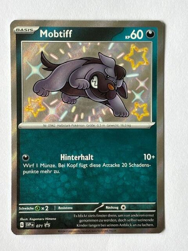 Pokemon TCG SV Black Star Promos | Mobtiff (Maschiff) | SVP 071 Promo