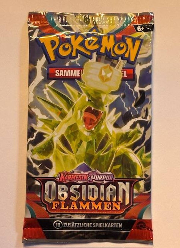 Pokemon TCG Karmesin&Purpur | Obsidian Flammen Booster