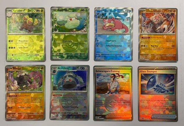 Pokemon TCG Prismatische Entwicklungen/Prismatic Evolutions | Bundle 9x Pokebälle DE/ENG Mix Set