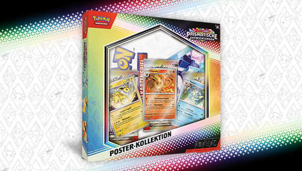Pokemon TCG Karmesin&Purpur | Prismatische Entwicklungen Poster-Kollektion