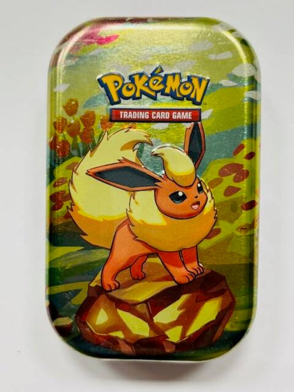 Pokemon TCG Karmesin&Purpur | Prismatische Entwicklungen Flamara | Mini Tin