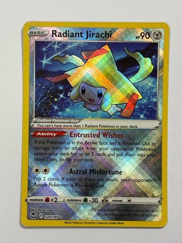 Pokemon TCG Silver Tempest | Radiant Jirachi (Strahlendes Jirachi) | SIT 120/195