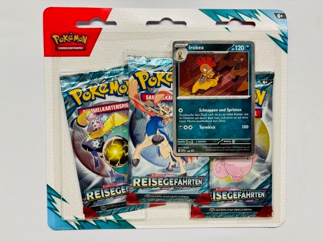 Pokemon TCG Karmesin&Purpur | Reisegefährten Irokex | Blister