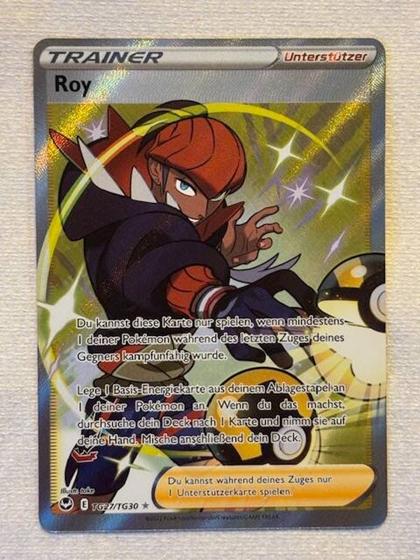Pokemon TCG Silberne Sturmwinde | Roy (Raihan) | TG27/TG30