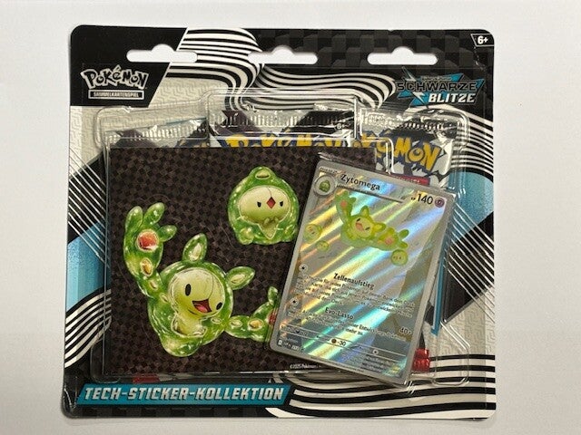 Pokemon TCG Karmesin&Purpur | Schwarze Blitze | Tech-Sticker-Kollektion