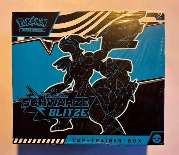 Pokemon TCG Karmesin&Purpur | Schwarze Blitze TTB | Top-Trainer-Box