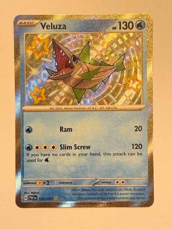 Pokemon TCG Paldean Fates | Veluza (Agiluza) | PAF 125/091
