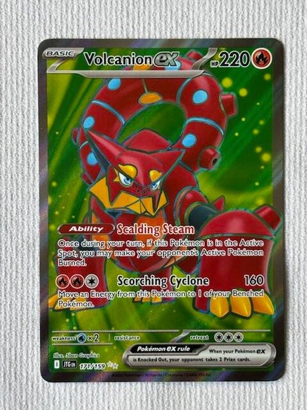 Pokemon TCG Journey Together | Volcanion ex | JTG 171/159