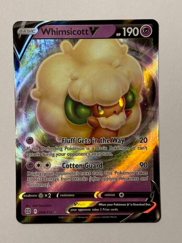 Pokemon TCG Strahlende Sterne | Whimsicott V (Elfun V) BRS 064/172