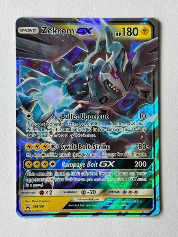 Pokemon TCG SM Black Star Promos | Zekrom GX | SM138 Promo