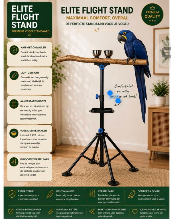 Elite bird  flicht stand
